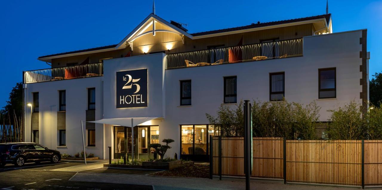 Hotel Le 25 Andernos-les-Bains Exteriör bild
